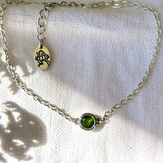 DSG-Green Gem Stone Bracelet