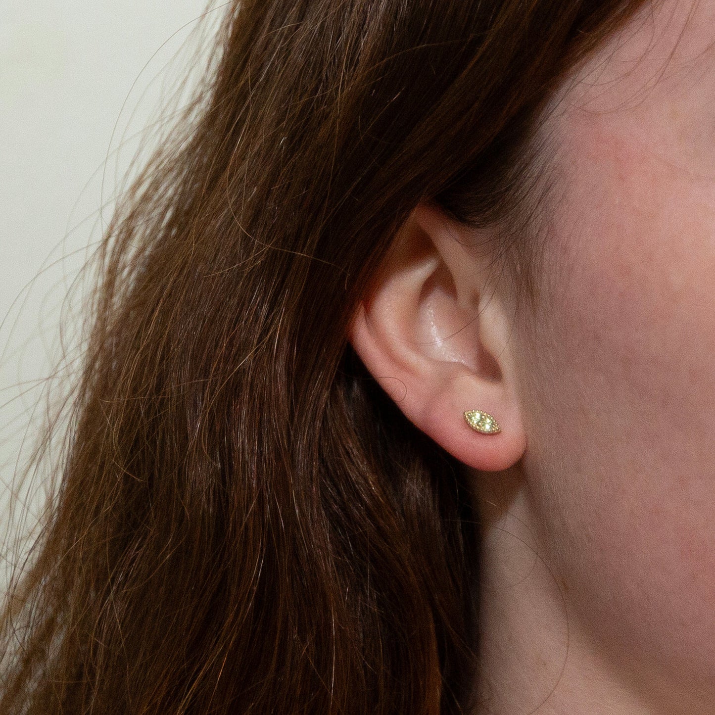DSG Gemstone Leaf Earring